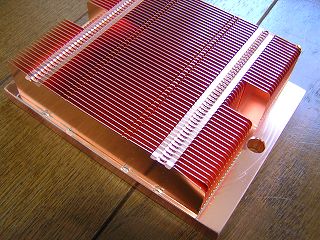 銅100%のヒートシンク