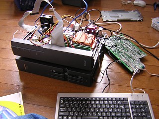 X68000XVIをATX化して組み立てる