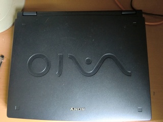 SONYのVAIO PCG-FX11/BP (PCG-953B)