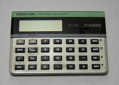 CASIOのDATACAL