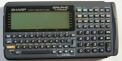 SHARPのPC-G850
