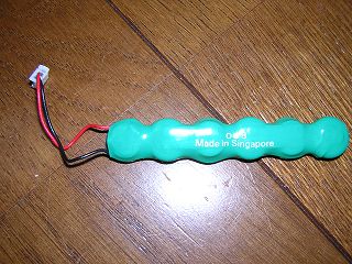 7.2Vのニッカド電池